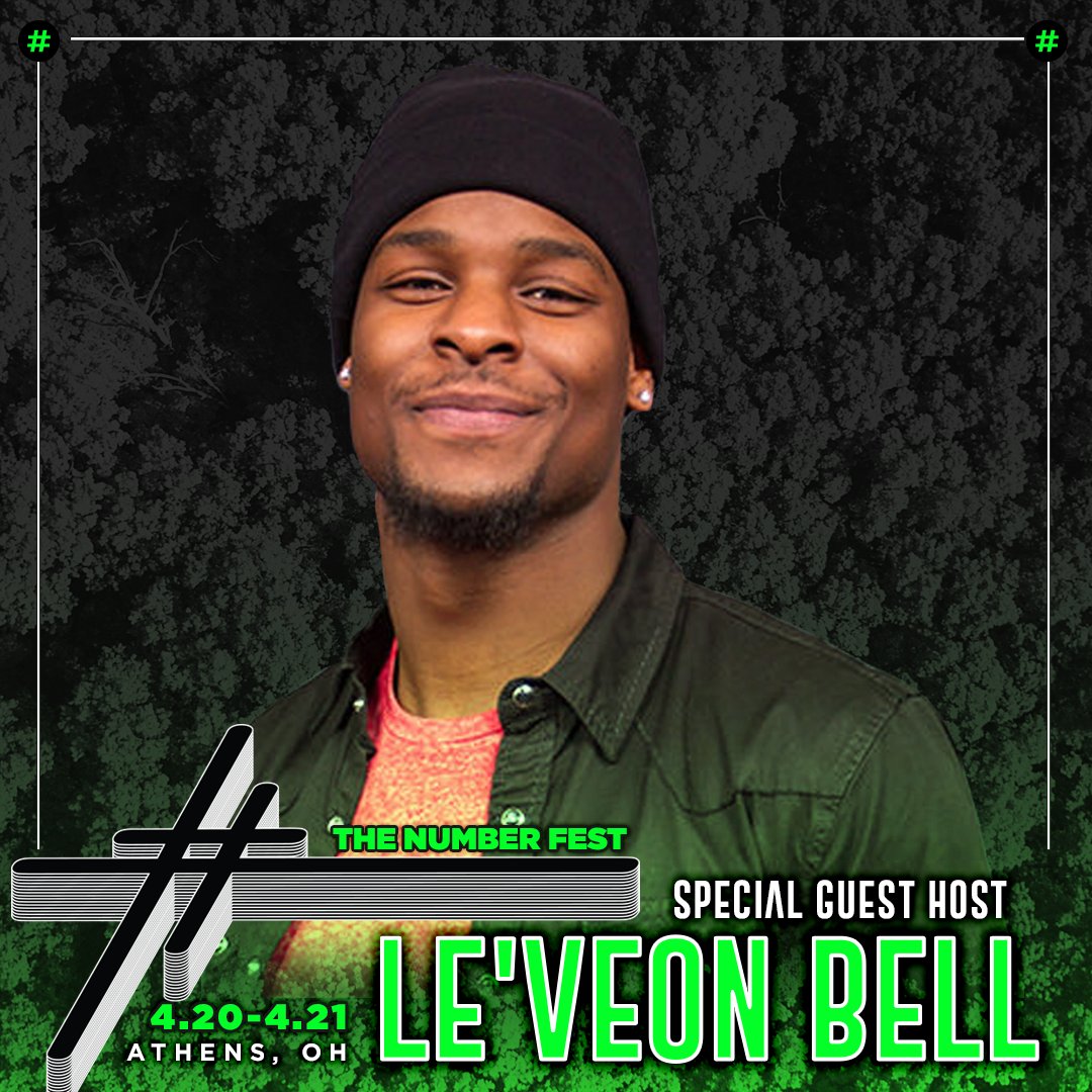 thenumberfest's tweet photo. We are proud to announce your #16FEST special guest host...

Pittsburgh Steeler All-Pro RB, rising hip-hop artist, and Ohio native @LeVeonBell!

Get your tickets today: https://t.co/EwFpuK7QzS https://t.co/DMPEERL1tM