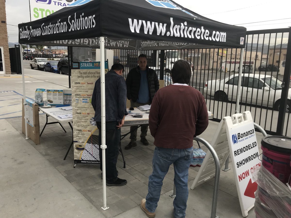 Stonetooling On Twitter Demoing The New Laticrete Strata Heat