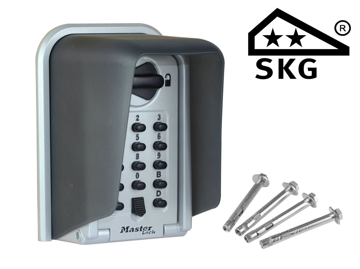 deraat's tweet photo. Nieuw bij De Raat: Masterlock 5428, SKG** gecertificeerd!

De beste manier om veilig sleutels en toegangskaarten te delen! Het SKG keurmerk geeft aan dat de Masterlock 5428 SKG** het binnendringen van inbrekers aanzienlijk vertraagd! https://t.co/0lUiCYj6mL