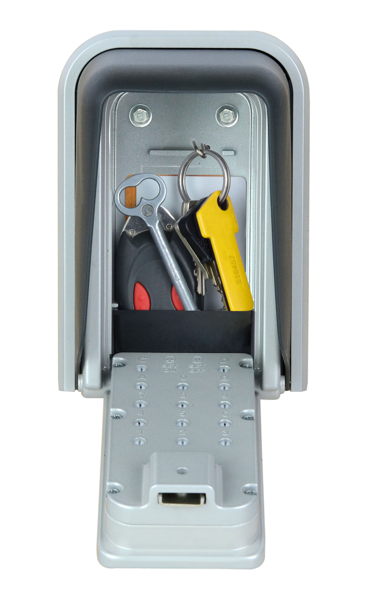 Nieuw bij De Raat: Masterlock 5428, SKG** gecertificeerd!

De beste manier om veilig sleutels en toegangskaarten te delen! Het SKG keurmerk geeft aan dat de Masterlock 5428 SKG** het binnendringen van inbrekers aanzienlijk vertraagd!