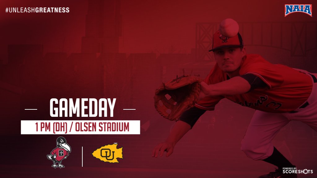 ravenathletics's tweet photo. .@RavenBaseball hosts a non-con doubleheader at 1 p.m. today against Ottawa University on Laughlin Field at Olsen Stadium. #UnleashGreatness https://t.co/8lhgmKeOi7