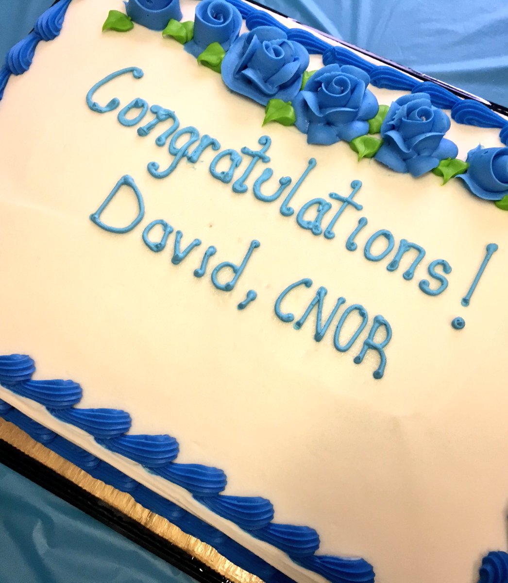 AnnalisseMahon's tweet photo. Celebrating DAVID, BSN, RN, CNOR!!!! #certified #operatingroomnursing #kudos!🎉@JoanHalpern @LMHPeriOp @meliacarlo @WarlyAR @BTaubkin https://t.co/4lKa82epgJ