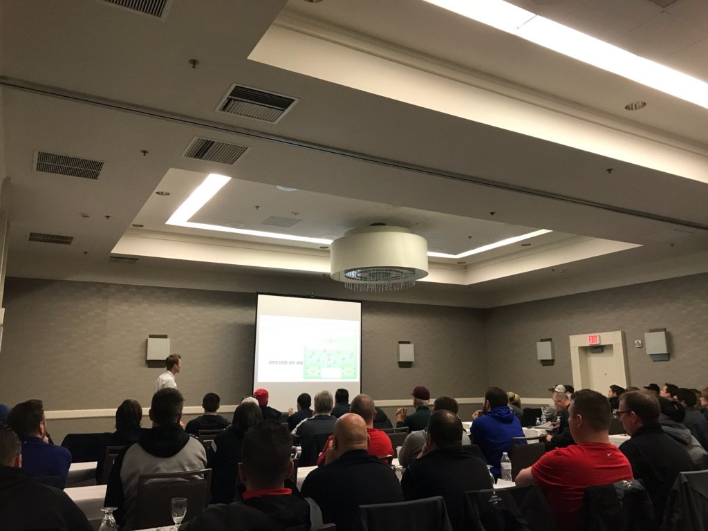Over 100 coaches in attendance for the <a href="/MSYSASoccer/">MSYSA State Office</a> symposium.  Huge thank you to Dr. <a href="/Jrcone/">John Cone, PhD</a> &amp; <a href="/FitFor90/">FitFor90</a> for traveling in and teaching the course.