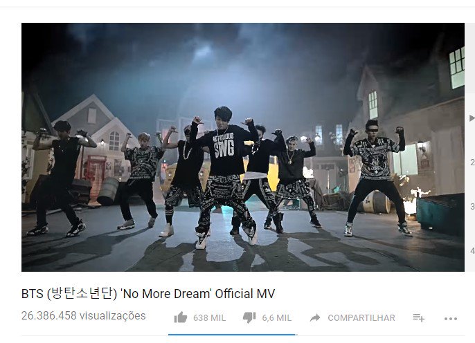 shokolatedobts's tweet photo. icones da minha vida, quero pedir encarecidamente que participem do projeto NO MORE DREAM 100M, é para os 5 anos de BTS esse é o primeiro mv onde tudo começou então se possível façam stream custa 0 reais e você vai ajudar muito
Link https://t.co/qxu8AQ2pdF
#BTSNMDDAY4 @BTS_twt https://t.co/RmnKLL2rSc