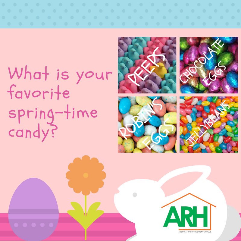 UNDARH's tweet photo. What is your favorite Spring-Time candy? Vote on our Twitter (@undarh) for which candy you want handed out next week in Wilkerson!! #undarh #springtime #candy #yum #vote https://t.co/I4YPZjqyAC