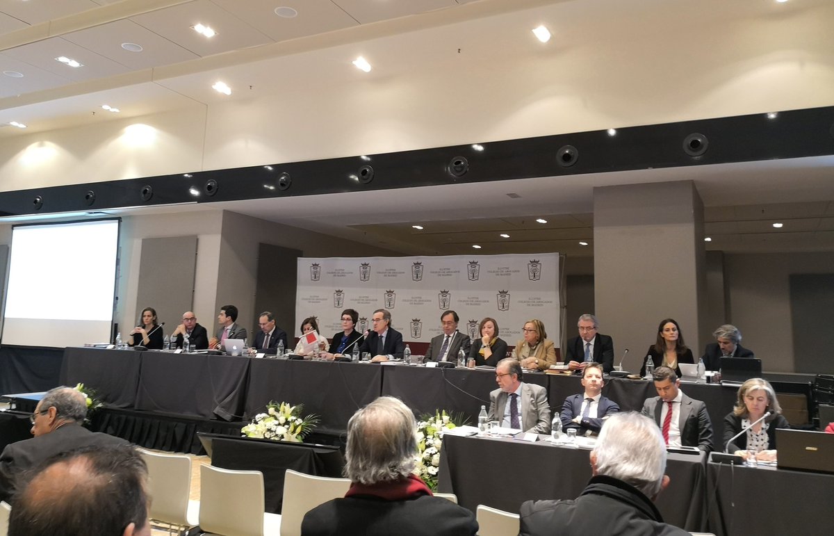 La abogacía joven participando en la Junta General del Ilustre Colegio de Abogados de Madrid
<a href="/icam_es/">Ilustre Colegio de la Abogacía de Madrid</a> <a href="/AJA_Madrid/">AJA-Madrid</a> @CEAJ_abogados <a href="/Abogacia_es/">Abogacía Española</a>