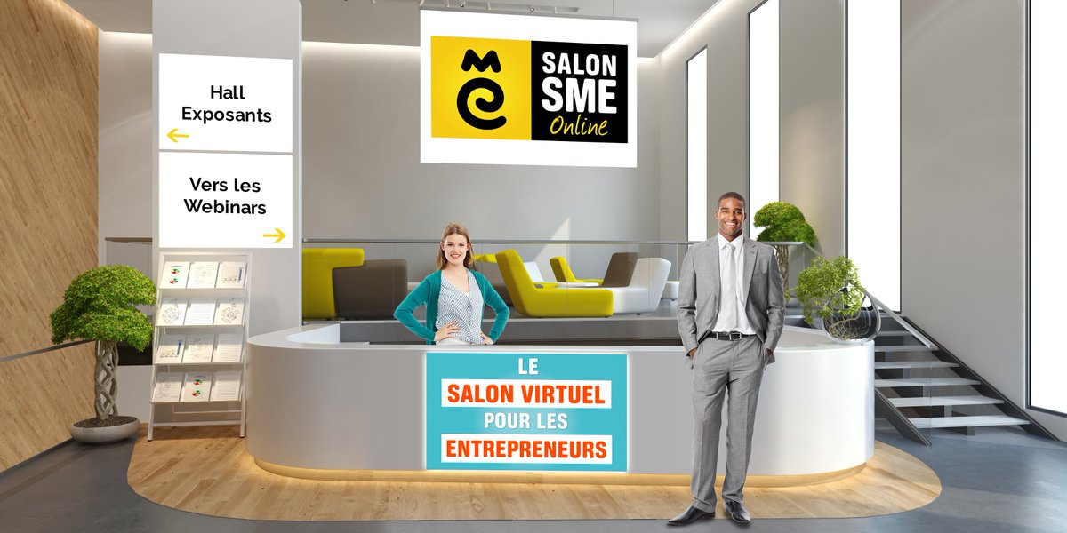 SalonSME's tweet photo. Le #SalonSME Online est ouvert jusqu'à 18h. Continuez à poser vos questions en direct à plus de 40 exposants. Connectez-vous https://t.co/kyVXW9ptQk https://t.co/2qNgKGIzz0