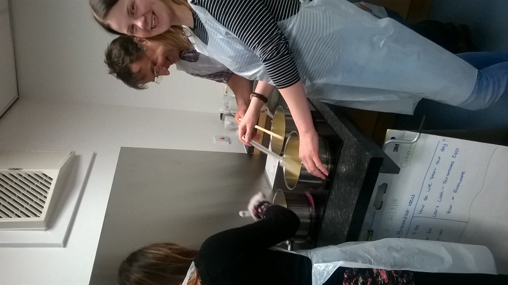 vicbennmuchty's tweet photo. The next batch of food champions "putting it into practice" @nhsfife @FifeFoodHealth @NHS_CFHS https://t.co/KEEnNq648k