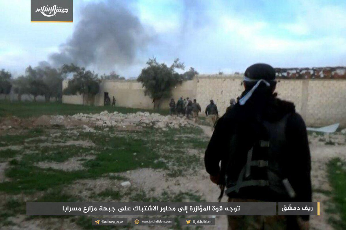 Islamarmy_eng3's tweet photo. #Jaish_al_Islam
ٌReinforcements head to the engagement axes that witness attacks for the Assad gangs on the front of "Misraba" farms where the mujahideen are still steadfast at their positions. https://t.co/K2wGjqg3oE