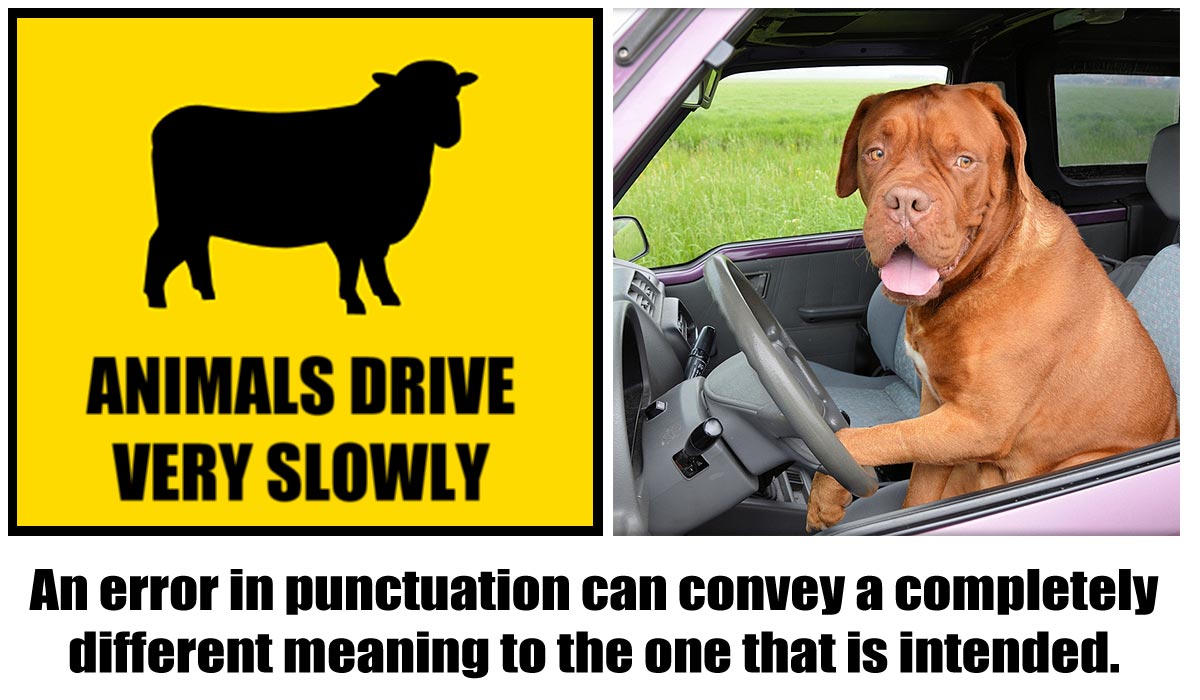 CopyGB's tweet photo. Punctuation is one of the most important aspects of written English, and yet it is far too often ignored in modern day writing. See how the lack of punctuation changes the meaning of the sign. #grammar #writingtips #writerslife #grammarclasses #bookwriting https://t.co/OkCbEYUpzS