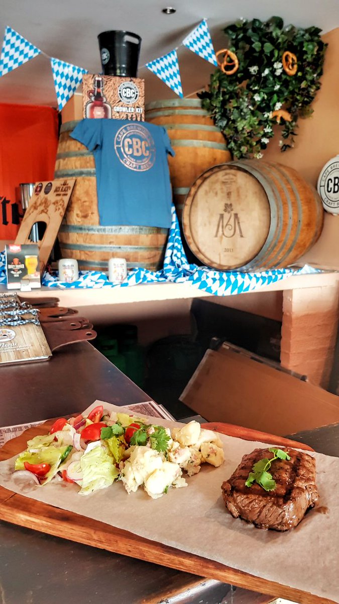 You dont have to wake up early tomorrow!
Celebrate with steak and brandy or 2 tonight 😎

300g Rump + Any 2 sides for only R70! (Every Tuesday)
2 x Double Brandy &amp; Coke for R50!