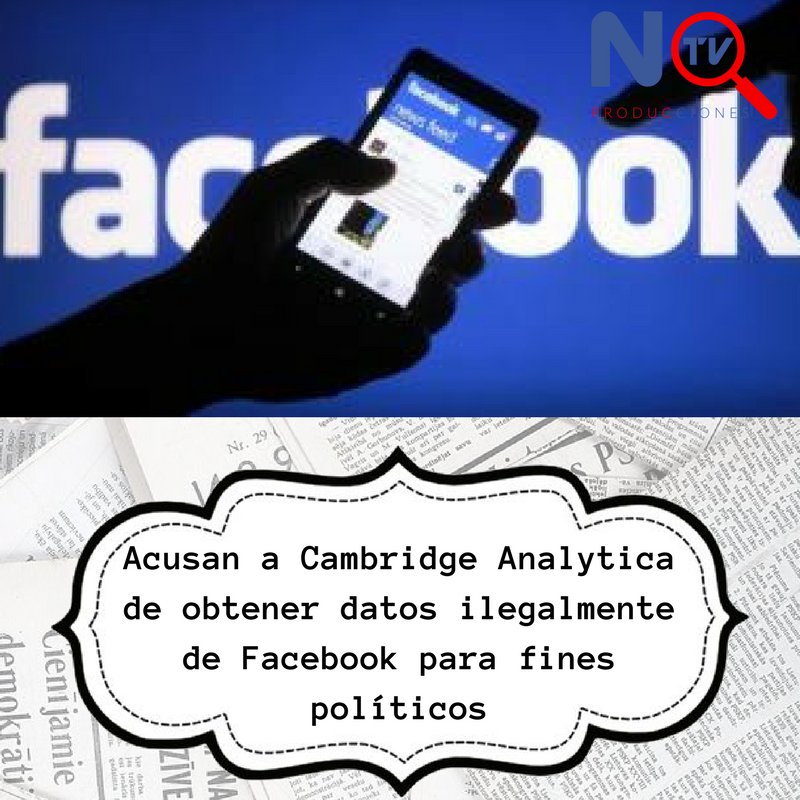 NTVpro15's tweet photo. La Comisión de Información británica pidió a Facebook detener inmediatamente una auditoría en curso de Cambridge Analytica -que trabajó para la campaña electoral del presidente estadounidense Donald Trump- para no entorpecer el trabajo de las autoridades. https://t.co/2Y4eboweok
