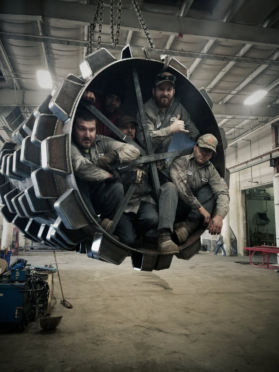 Sheephead roller created by our talented cast of characters in the Northeast Precast Fabrication Division :)