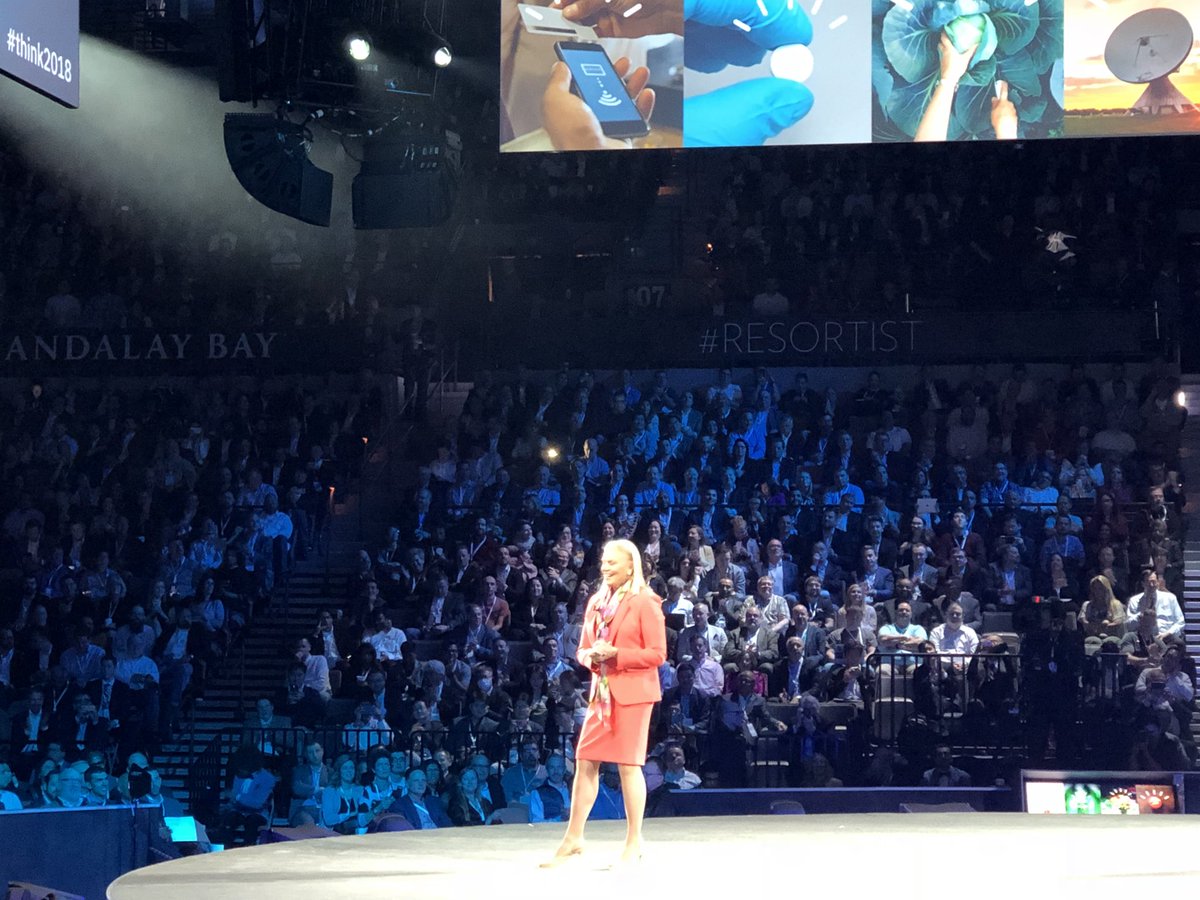 AI4Business_it's tweet image. La combinazione di Dati e #ArtificialIntelligence ci porta nell’era dell’ #ExponentialLearning @GinniRometty #think2018