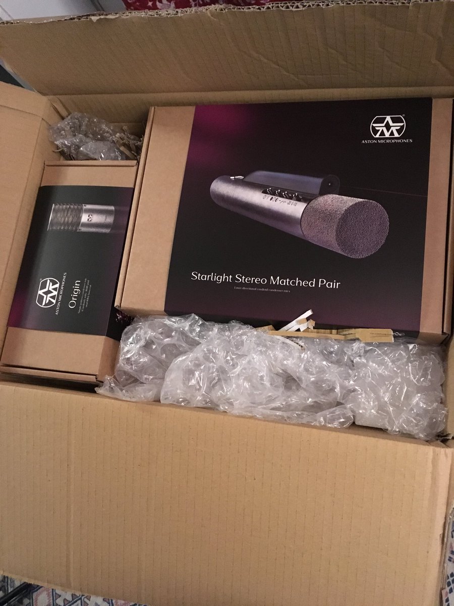Been using these bad boys from <a href="/Aston_Mics/">Aston Microphones</a> for the past few days on several sessions and they sound incredible! <a href="/MaxBandicoot/">Max Bandicoot</a> and <a href="/alpaluk/">alpaluk</a> can attest.