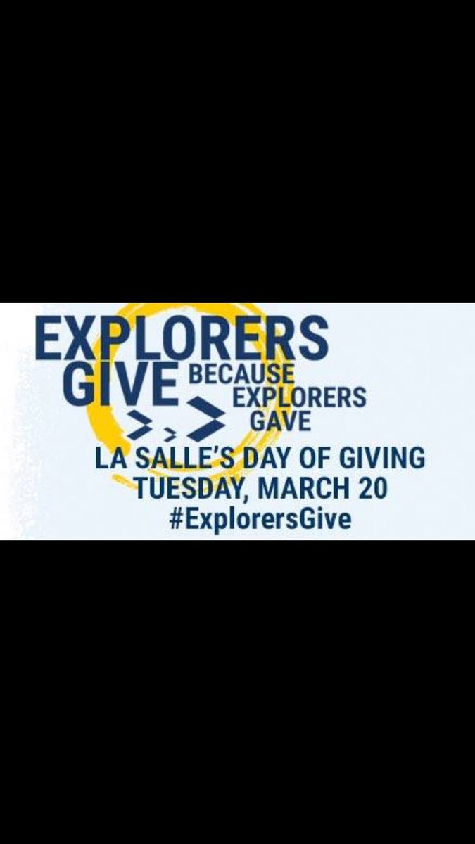 AXP_OmegaPhi's tweet photo. Today we are celebrating 155 years of our La Salle Charter, as well as La Salle Day of Giving!

#ExplorersGive 

 https://t.co/6Fgsmjf38P https://t.co/8AJfgsx0MI