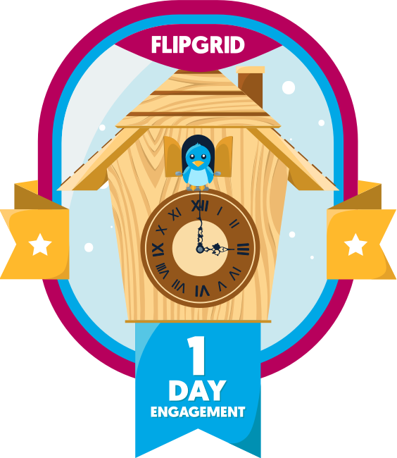 I am excited to rock my new @Flipgrid Day Defier badge! #FlipgridFever
