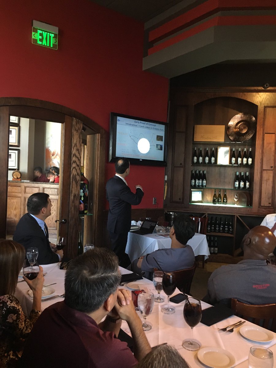 angelMD_Inc's tweet photo. Last night we hosted a #syndicate event for @Sensulin and heard from CEO @mikemoradi on their development of a glucose-response insulin for Type I &amp; II Diabetes, which may eliminate the need for multiple injections a day. Interested in learning more? https://t.co/SIT4JkWXNG https://t.co/egCfK5P08t