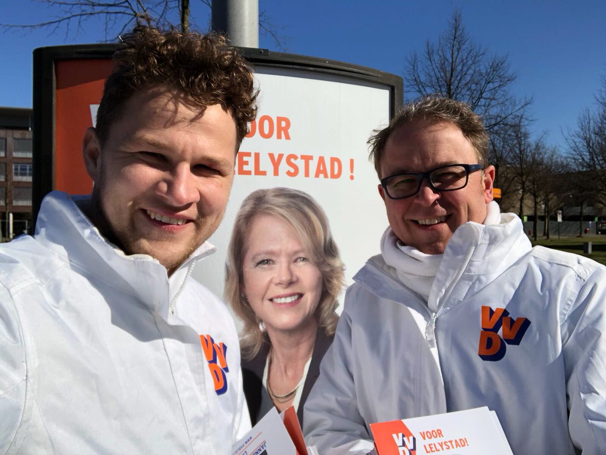 Gaat u morgen, 21 maart 2018, ook stemmen? Stem <a href="/VVDLelystad/">Lelystadse VVD</a> #VoorLelystad #DOEN