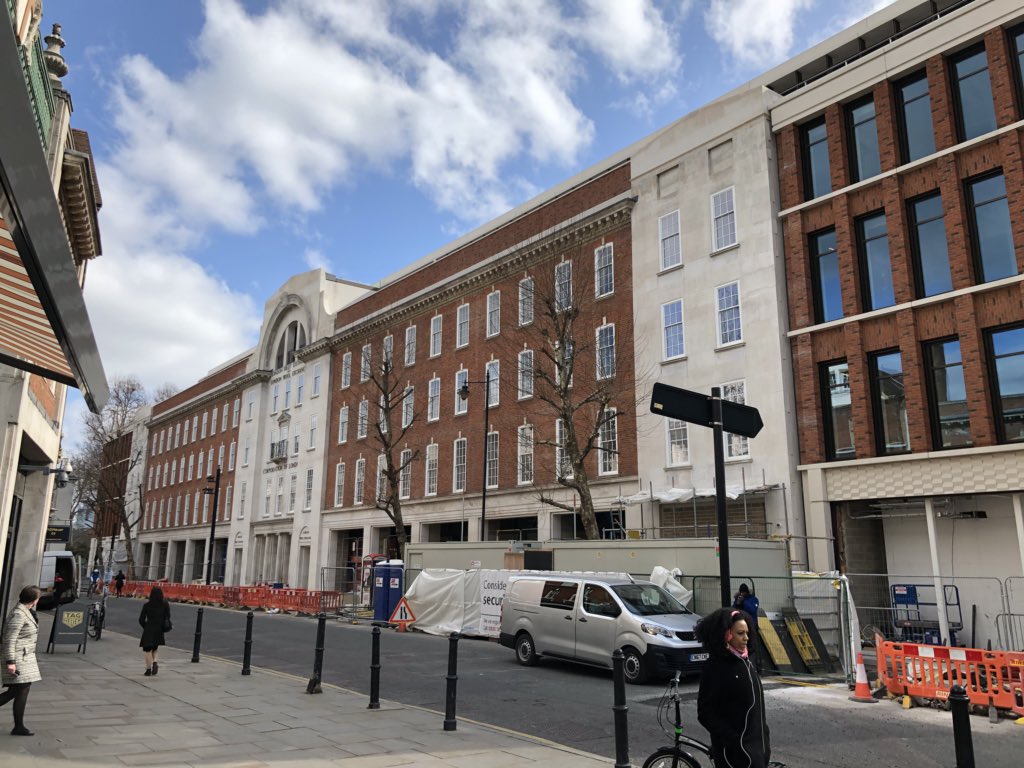 Visiting London’s largest floorplate under construction, our Fruit&amp;Wool building in #Spitafields. Completion now only a few weeks away and will be the new fabulous HQ for London’s leading Silver Circle lawyers <a href="/ashurst/">Ashurst</a>