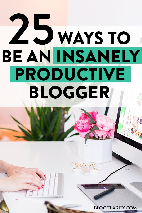 "Being busy isn’t the same as being productive." blogclarity.com/insanely-produ…