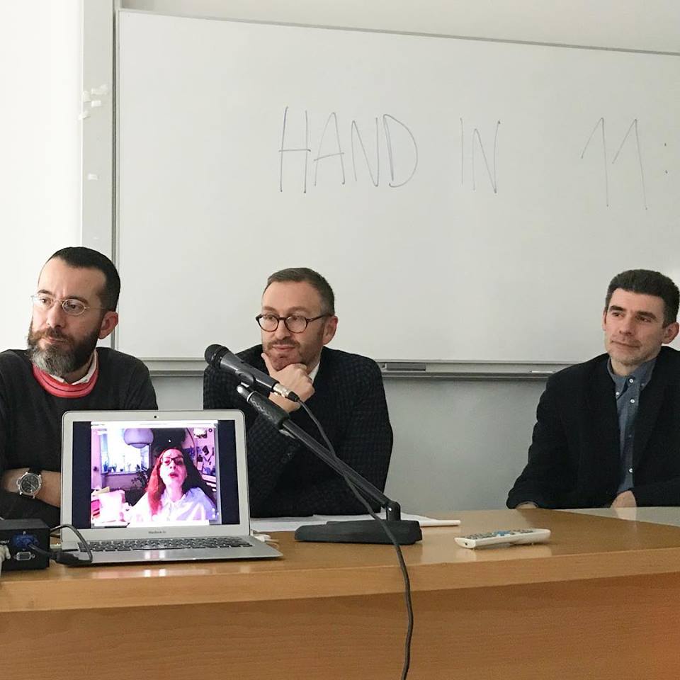 Last Friday, connected via skype for a dialogue with Paolo Ferrarini and Federico Chiara at Università di Rimini! Organised by #Vogue Talents & #ZoneModa Project, it was a wonderful opportunity to talk about ITS! 
#Thankyou for this opportunity ❤️ #itscontest