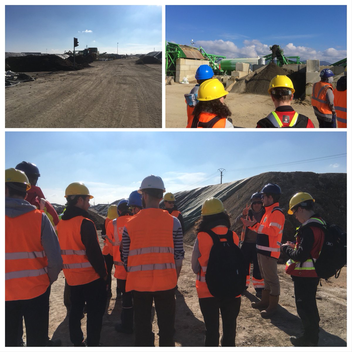 Envisol_SSP's tweet photo. Visite du centre de traitement BIOGENIE spécialisé dans la #réhabilitation des #SSP et plus précisément la revalorisation des terres. Les étudiants du #BTS #Géologie du #CFA de Montalieu ont pu découvrir tous les services dédiés aux #traitements des #sols et des #eaux #innovation https://t.co/olKe8vaoo9