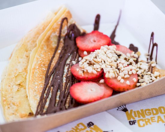 If you don't fancy getting on the tube to Leicester Square then don't fret because we're on <a href="/Deliveroo/">Deliveroo</a>. Get a crepe delivered to your door topped with anything from Strawberries to <a href="/NutellaUSA/">Nutella</a>. Click the link in our bio to order 🙌