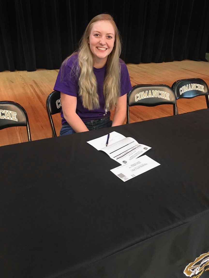 DC3Volleyball's tweet photo. Happy to announce our newest Conq for the 2018 season, MaCayla Courtney from Comanche, TX! #dc3vb #futureconq https://t.co/q4MQC0vkOU