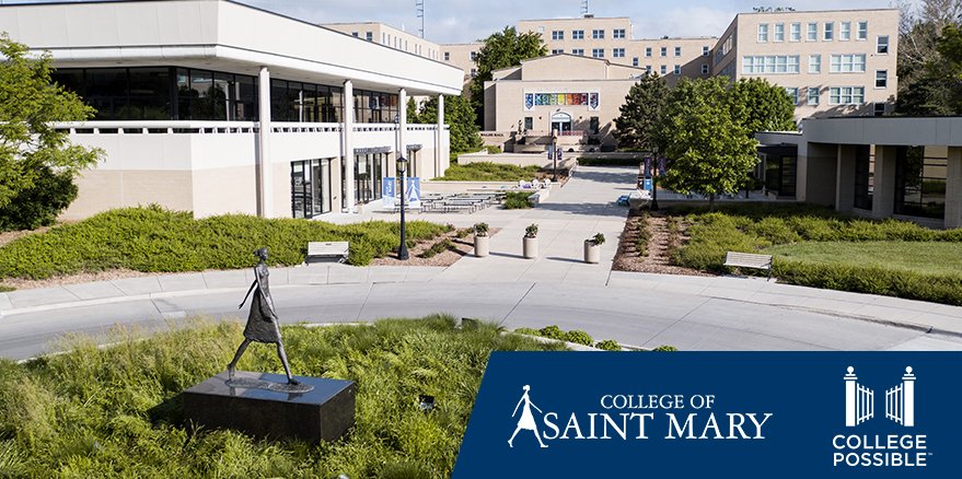 CSM_Omaha's tweet image. College of Saint Mary teams up with College Possible to support low-income youth in Omaha csm.edu/news/csm-teams… #CollegePossible #CollegeISPossible