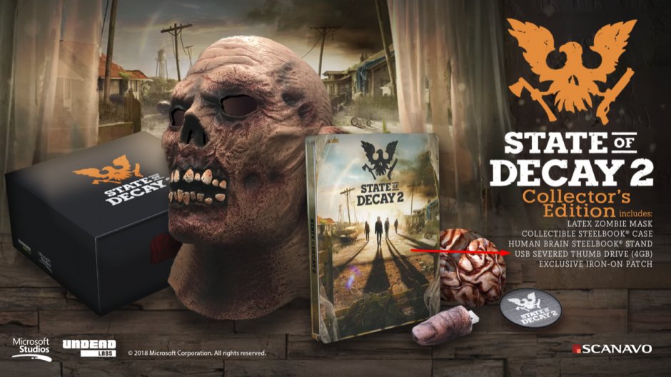 #StateOfDecay2 Special edition's thumb drive is only 4GB?!? that's pretty awful