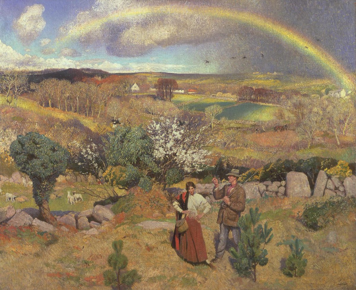 Tate's tweet image. #TateWeather: Today marks the #StartofSpring in the Northern Hemisphere. Let&apos;s hope we have weather to suit!
Dame Laura Knight, Spring 1916–20. goo.gl/PuZvic