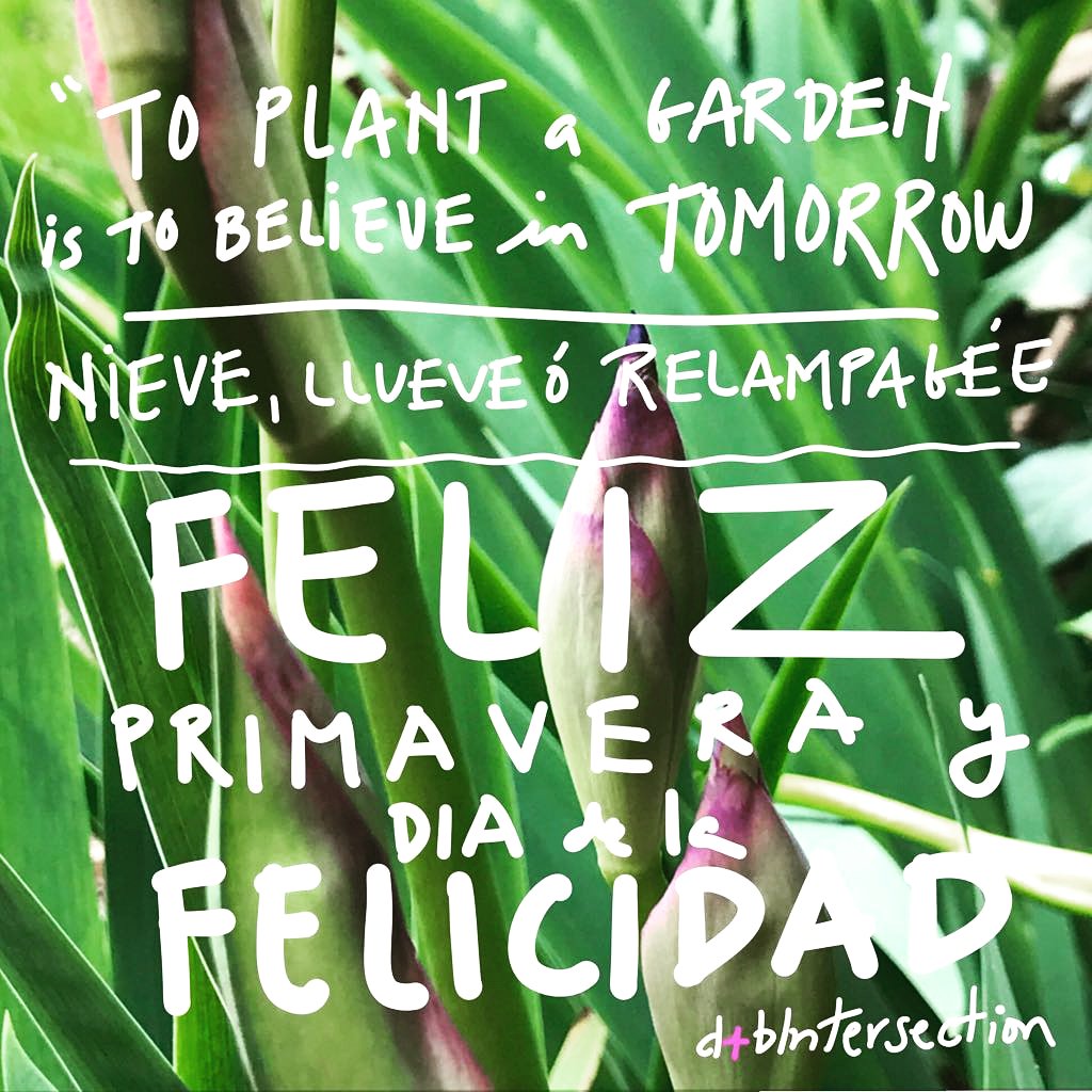 dbintersection's tweet image. To plant a garden is to believe in tomorrow 🌷
-
Hoy es el primer día de la Primavera y el día internacional de la felicidad!  Os deseamos un muy feliz día y que sigáis cumpliendo todos los retos y metas que os propongáis 🙌🌻 #dbintersection #innovisual  #spring #happyday
