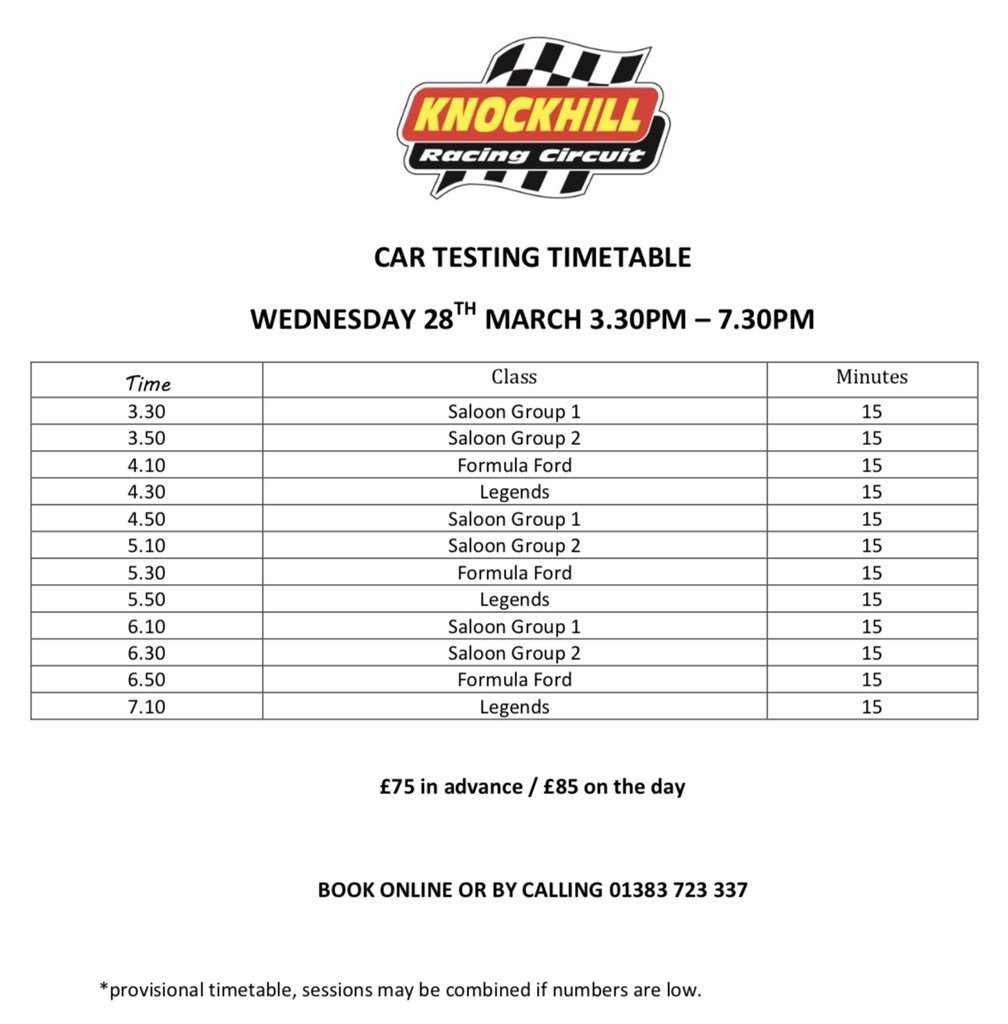 krcircuit's tweet photo. PRE-SEASON TESTING. After the postponement of the race testing for both cars and bikes last weekend, we have organised additional sessions next week @krcircuit. https://t.co/2d5vPqRkSv