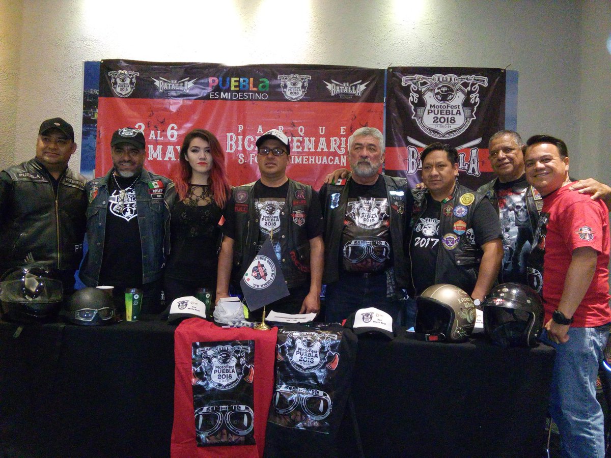 MCUDeP's tweet photo. #RuedaDePrensa dando a conocer el #MotoFest2018 #LaBatalla #Puebla #México del 3 al 6 de Mayo. https://t.co/kYMdzr0CPu