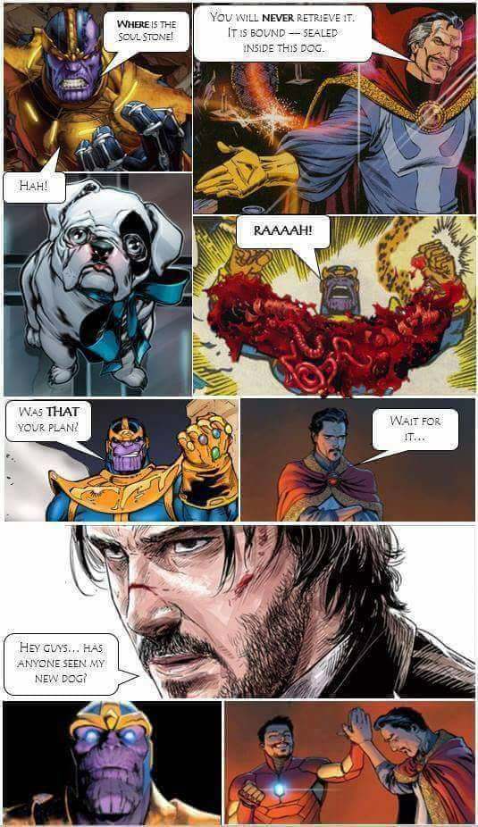 gcs_ganesh's tweet photo. This is the beginning of John Wick kills the Marvel universe. https://t.co/E7FyQ6Sm6d