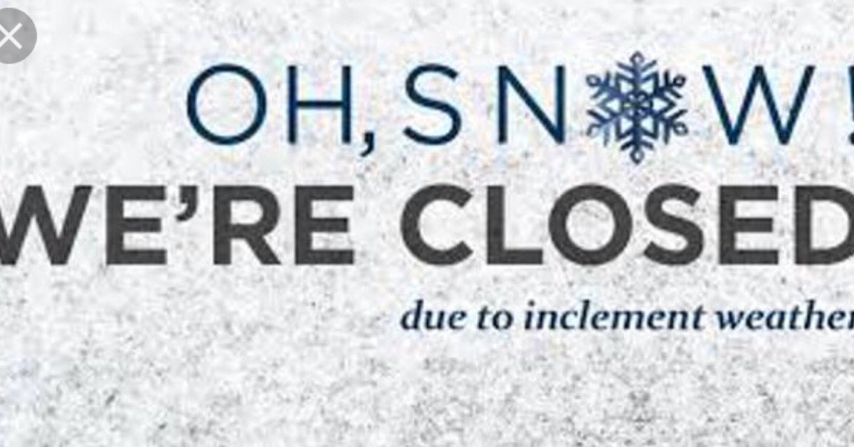 SMDDance's tweet photo. The studio will be closed tonight due to the weather! https://t.co/tIDvIc4to5