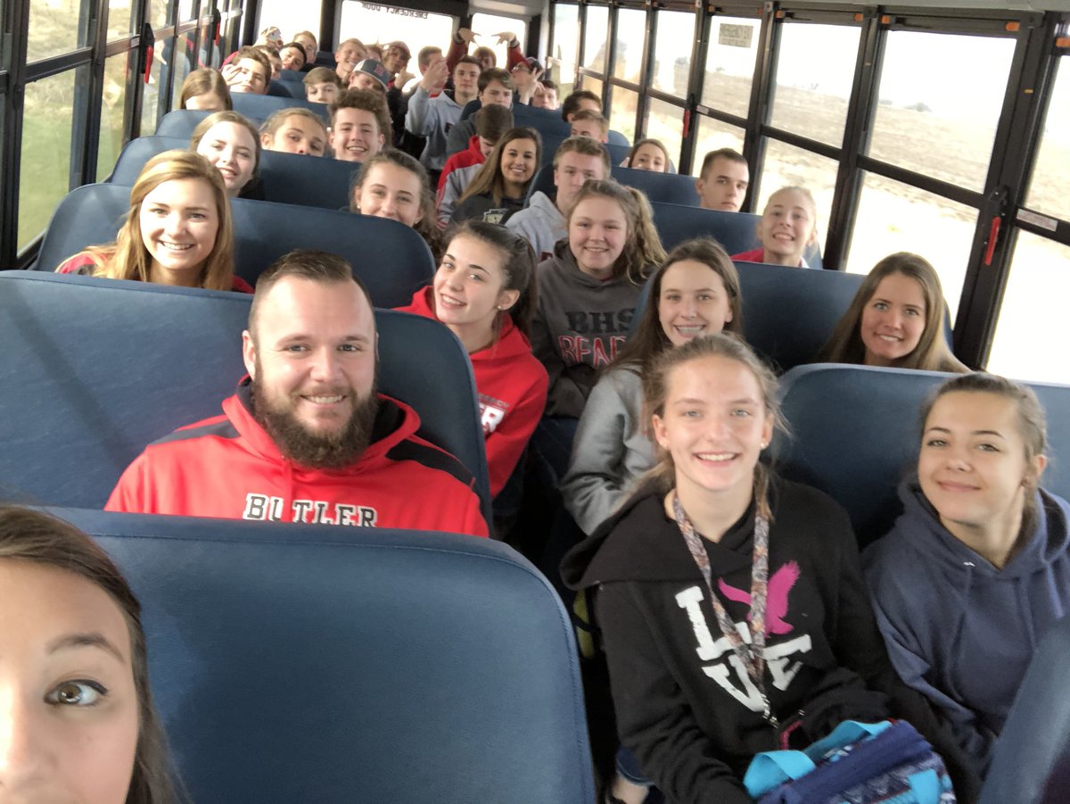 ButlerBearXCTF's tweet photo. Headed to UCM for the first meet of the season!!!! #ButlerTF https://t.co/PFqquKLTh5