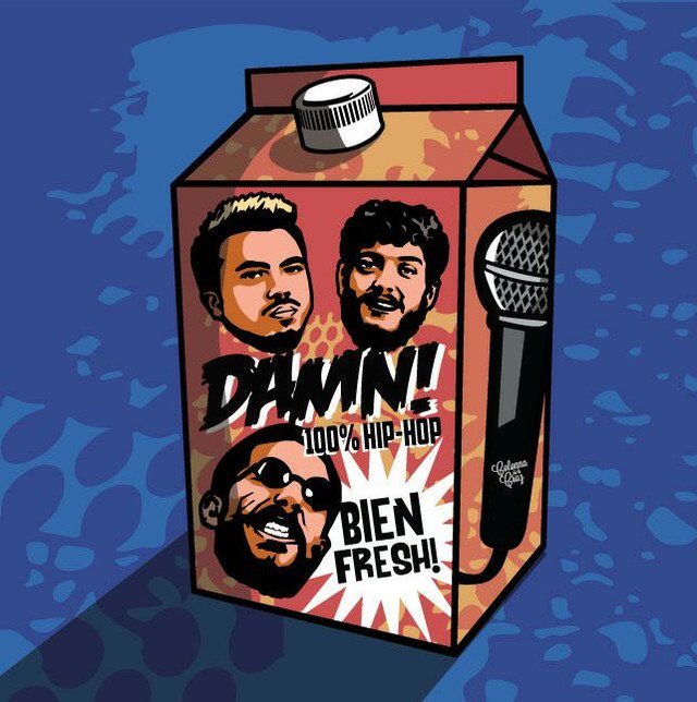 DamnHipHop's tweet image. Tremenda ilustracion de parte de @ColonnadelaCruz!! KEEP IT FRESH 100%