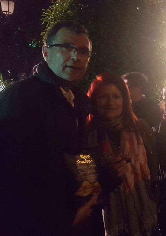 Snackgold's tweet image. #BienvenidaPrimavera Gracias alcalde de Murcia, @Ballesta_Murcia , por apoyar a Mastrigo Bio Gourmet #gourmet #chips y a @ShopperMagazin por el gran trabajo que hicieron