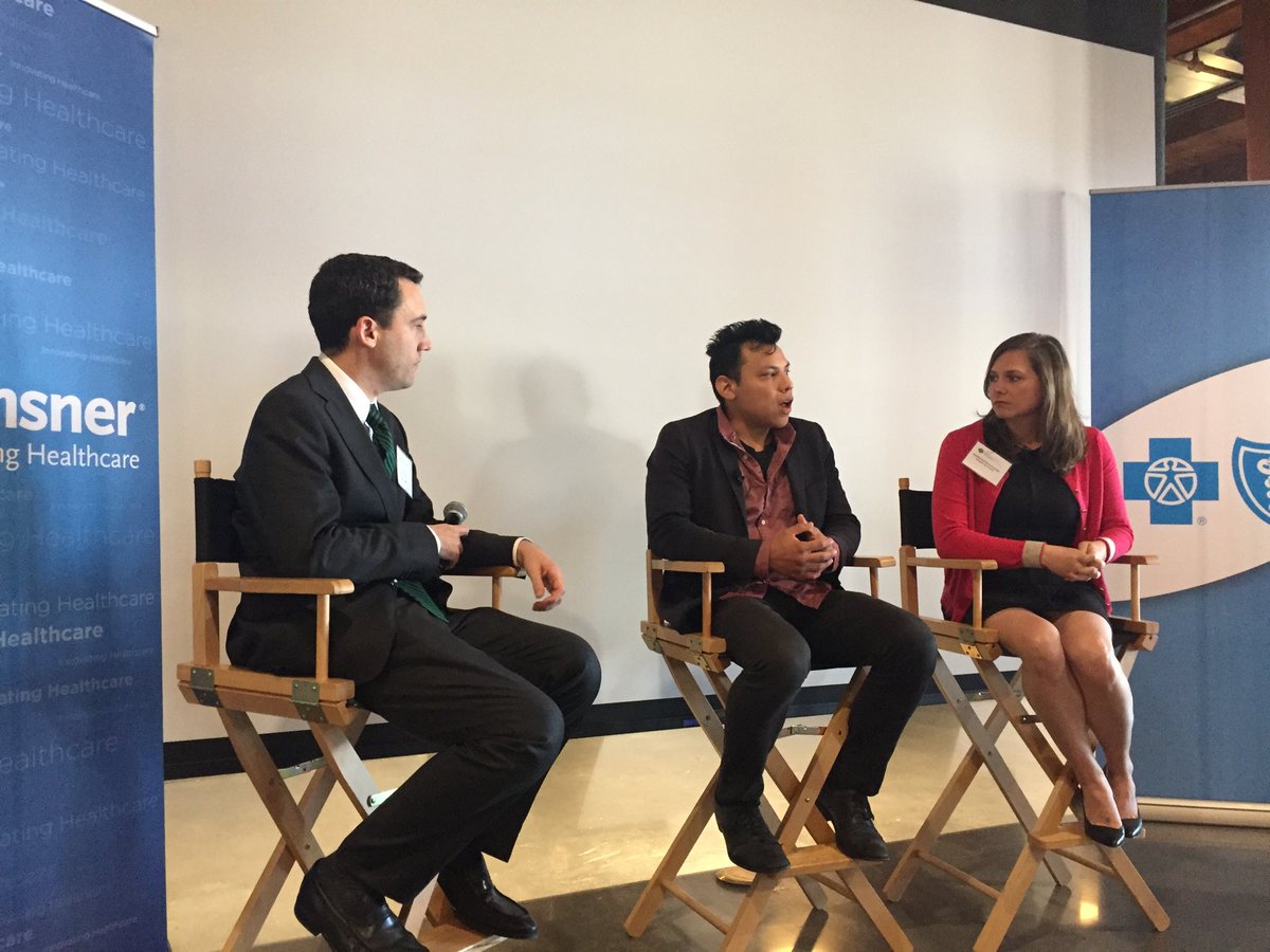 NewOrleansBA's tweet image. As the #NOLAHI judges deliberate, Navigator Challenge winner @MedspaceBBL and Interoperability Challenge winner @SimplyVitalHQ take center stage. #NOEW2018