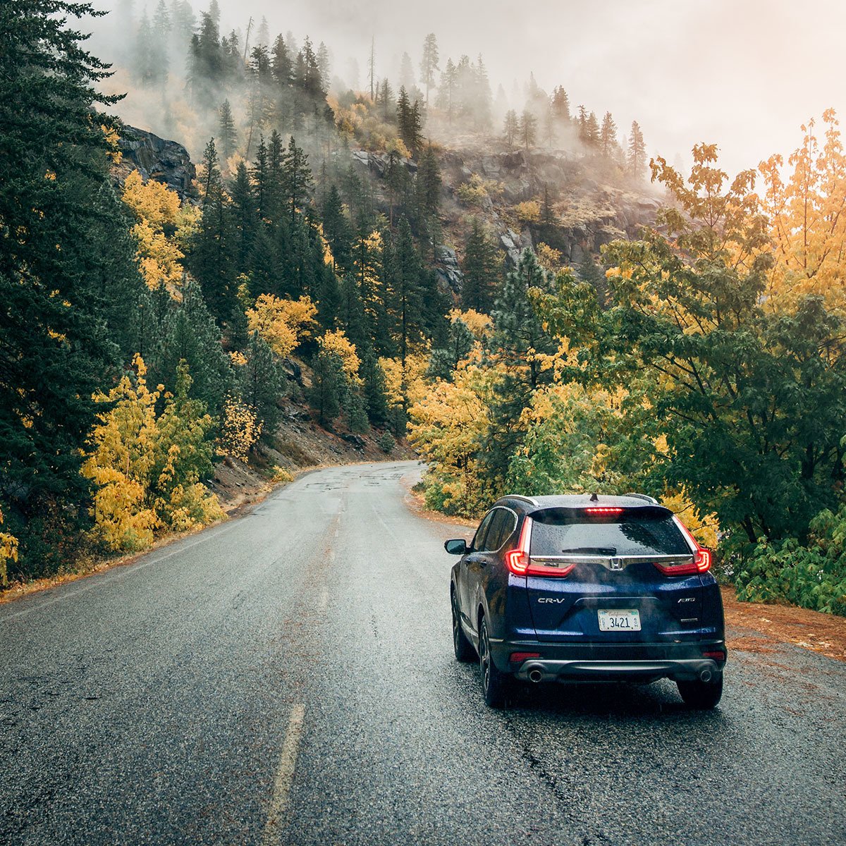 The versatile and adaptive #HondaCRV is always ready for a change of scenery.