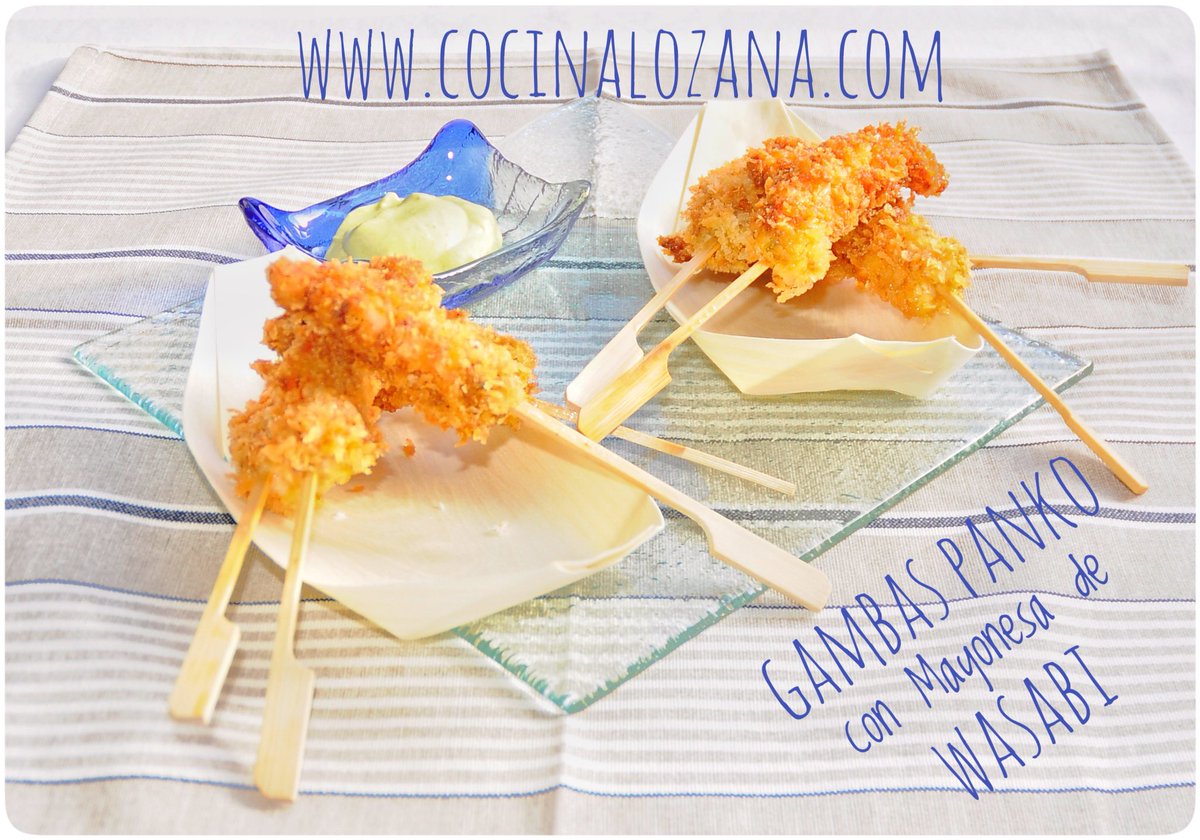 Os apetece un aperitivo rico, vistoso y muy fácil de hacer?
cocinalozana.com/gambas-panko/