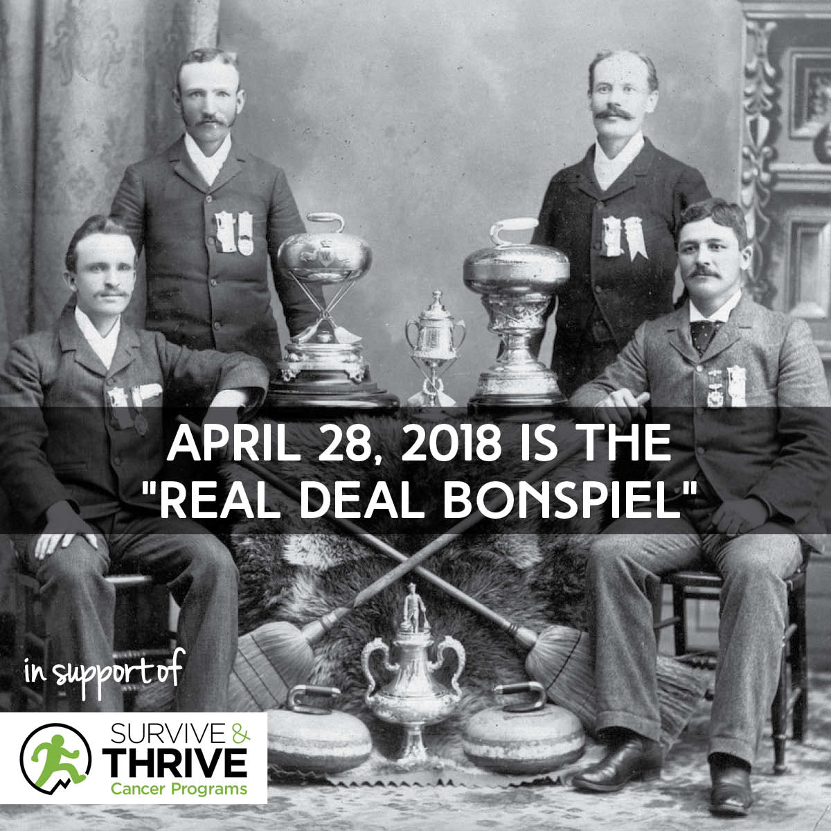SurviveThrive_'s tweet photo. The 8th AND FINAL "Real Deal Bonspiel" fundraiser is happening April 28th! https://t.co/VpZ10ARbxg #yyc #curling #bonspiel #nonprofit https://t.co/90NvERhHJK