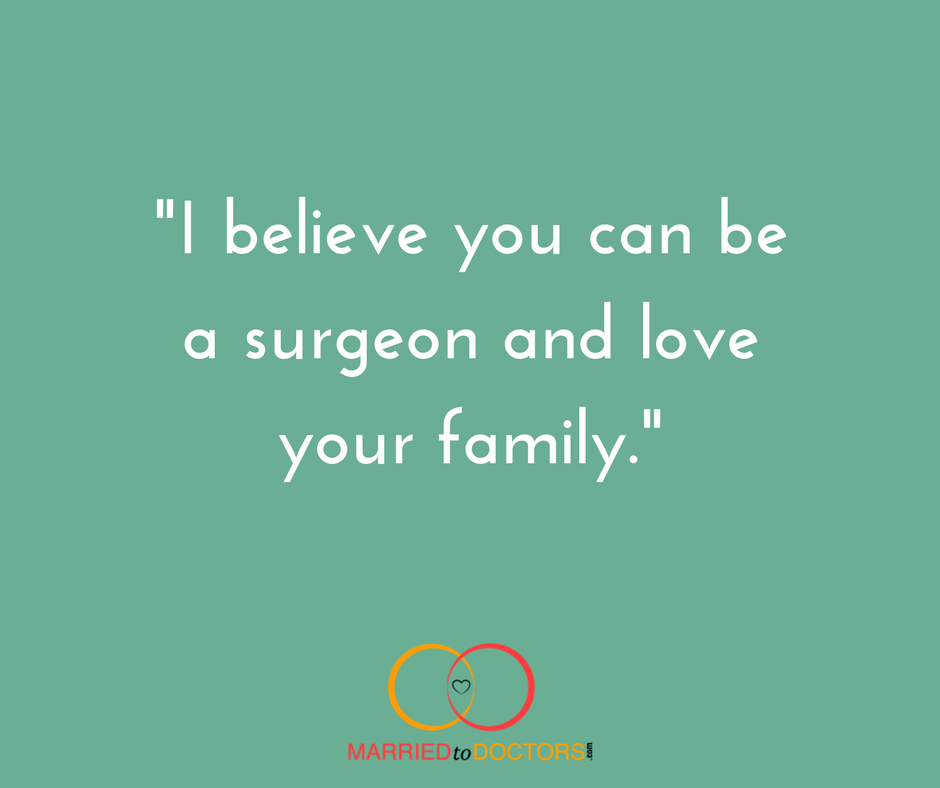 Married2Doctors's tweet photo. It's true, even though it is hard! In episode #8 of the podcast, I had a great discussion with Dr. Myers about finding balance with a demanding specialty choice. https://t.co/JKKdmLLiBm…/ https://t.co/XCx1FqW12d