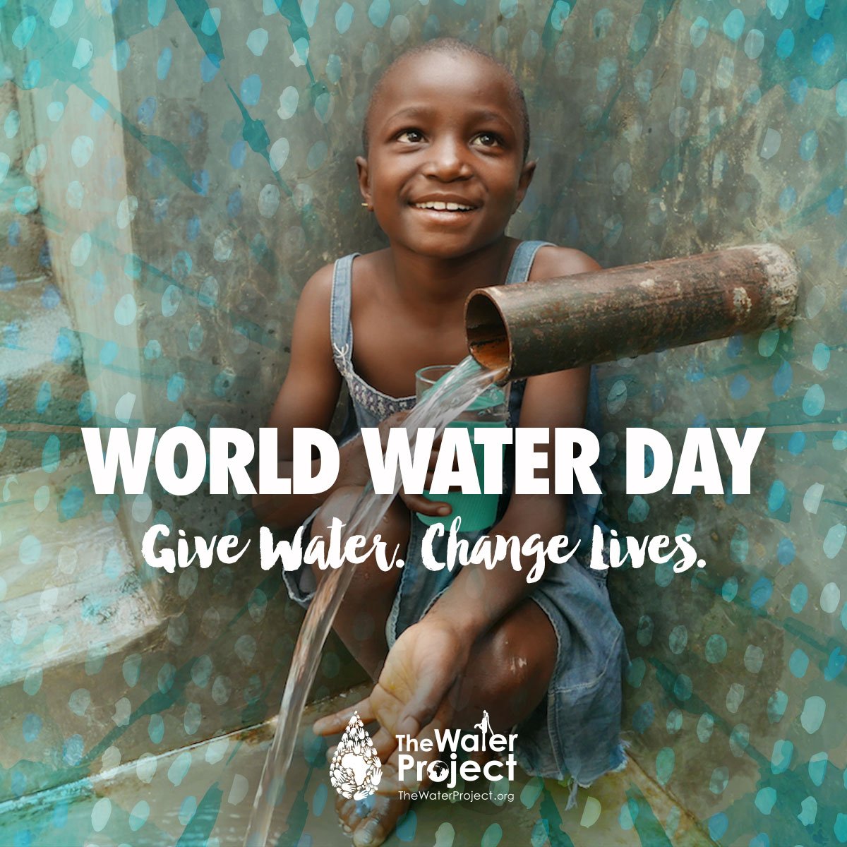 It's #WorldWaterDay2018! What will you do to help the water crisis today? Join us now! TheWaterProject.org