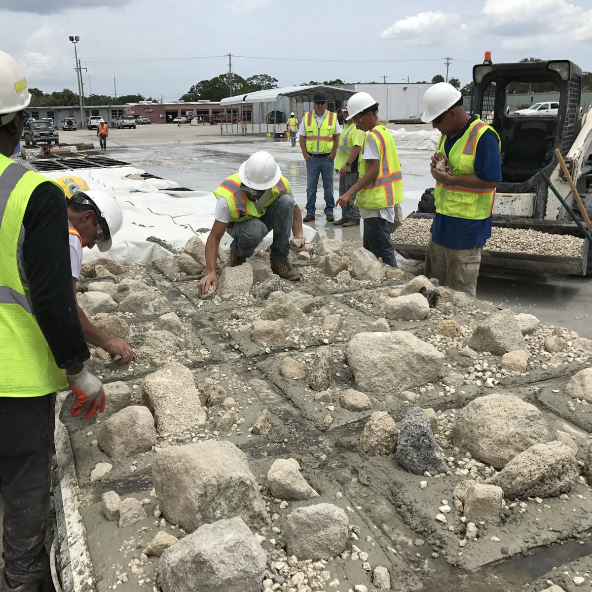 JaxStrong's tweet photo. Shoreline Foundations Inc. will continue reef mat mitigation  construction March 26 in Brevard Co. as part of a beach protection  program. The project includes 10 reef sites, covering around 4.8 acres,  that will aid in erosion control. The project is being constructed in phases. https://t.co/E0Qi6AWS54