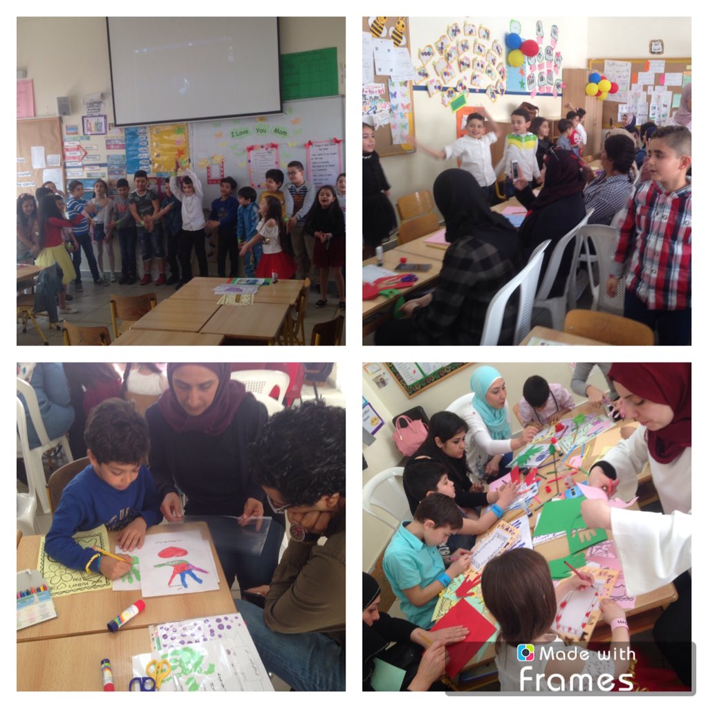 ان أعظم ما تتفوه به البشرية هو لفظة أمي، كلمة صغيرة كبيرة مملوءة بالحب والأمل. كل عام وأنت سالمة يا أمي. متعلمو الثاني.@DawhaHighSchool