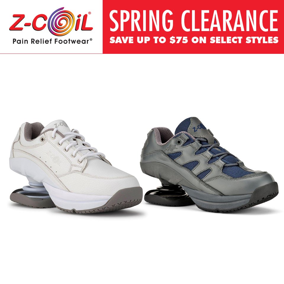 z coil shoes clearance