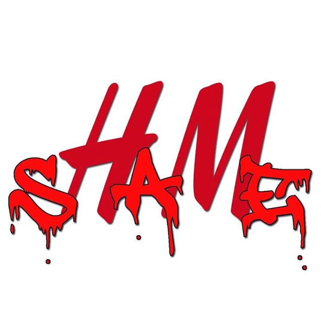 EFFIGY_ARTIST's tweet photo. #Shame on you! #BoycottHM and #ProtectArtistsRights . #Resist the #Establishment https://t.co/z2pelwhxMD